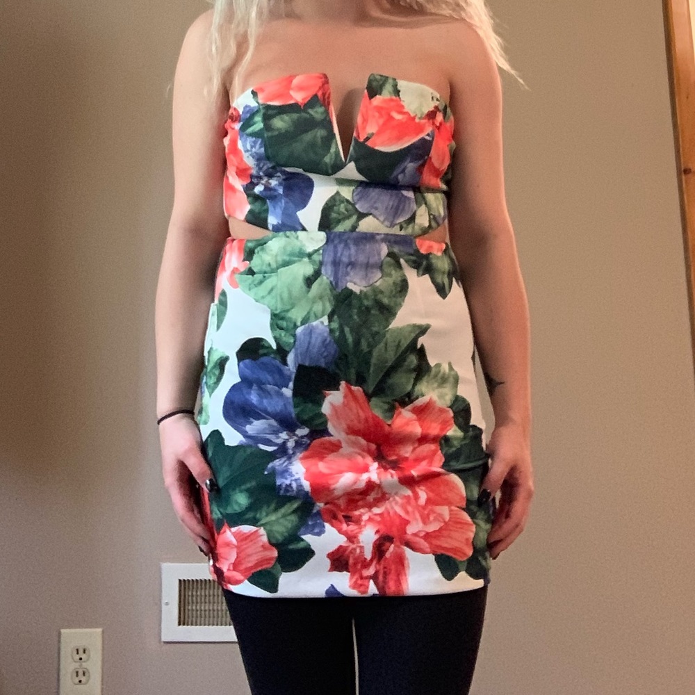 silk party dress